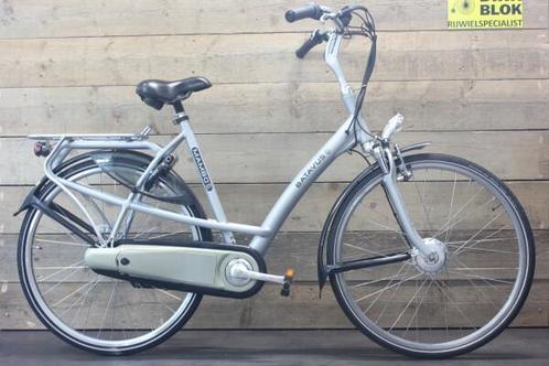 Batavus Mambo E-go 7v 300Wh 4612km zilver mat met garantie, Fietsen en Brommers, Fietsen | Dames | Damesfietsen, Gebruikt