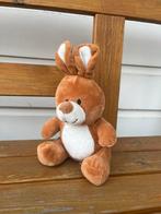 Bergland GmbH bruin knuffel konijn / haas | 20 cm, Ophalen of Verzenden, Zo goed als nieuw, Konijn