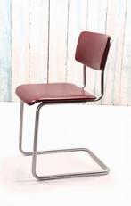 Vintage Gispen 1121 stoel, Ophalen, Gebruikt, Metaal, Gispen