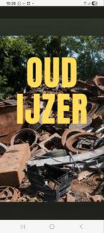 Oud IJzer en Metalen gevraagd in Putten, Ermelo, Doe-het-zelf en Verbouw, Ophalen
