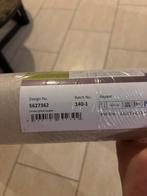 Vlies behang linnen glans taupe, Ophalen, 10 tot 25 m², Beige, Warm