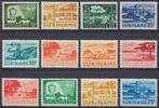Suriname Luchtpost 35/46 postfris Vliegtuigen 1965, Postzegels en Munten, Postzegels | Suriname, Verzenden, Postfris