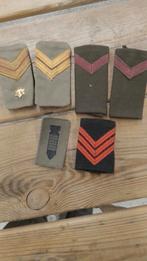 Leger Epauletten Verzameling, Verzamelen, Ophalen of Verzenden, Landmacht, Nederland, Embleem of Badge