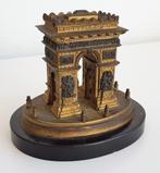 brons antiek Grand Tour souvenir van Arc de Triomphe Parijs, Antiek en Kunst, Ophalen of Verzenden, Brons