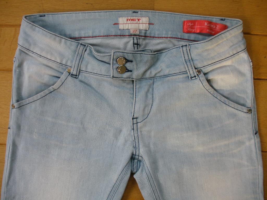 MET Injeans spijkerbroek KARMA 2 regular maat 29 - nieuw -, MET Jeans, Blauw, Nieuw, Ophalen of Verzenden