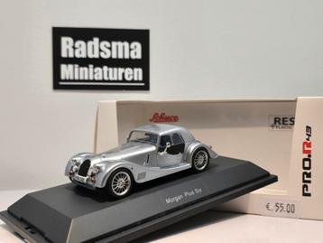 Morgan Plus Six - Silver - 1:43 Schuco ProR beschikbaar voor biedingen