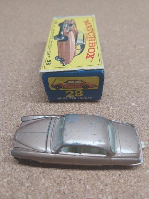 Matchbox Jaguar MK 10, Hobby en Vrije tijd, Modelauto's | Overige schalen, Gebruikt, Auto, Ophalen