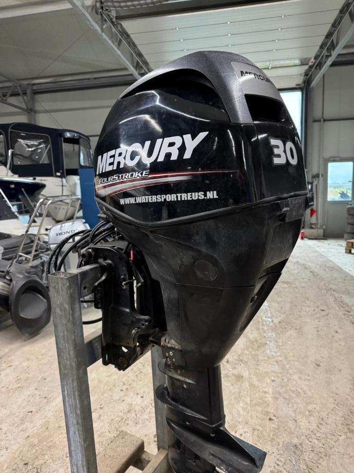 Mercury 30 PK EFI Weinig draaiuren! Langstaart Elektrisch, Watersport en Boten, Buiten- en Binnenboordmotoren, Zo goed als nieuw