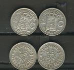 Nederlands Indië Ned 2 x 10 cent 1938 Zilver Munt c-134 jdu, Postzegels en Munten, Munten | Nederland, Setje, Zilver, Ophalen of Verzenden