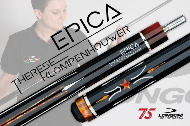 AKTIEPRIJS: Longoni Epica keu VP2+Luna Nera OP VOORRAAD!, Sport en Fitness, Biljarten en Poolen, Nieuw, Keu of Ballen, Ophalen of Verzenden