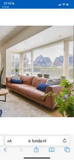 Montis leren design bank, Gebruikt, Driepersoons, Ophalen of Verzenden, Rechte bank