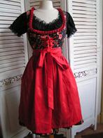 tiroler dirndl jurk schort en blouse maat 38 nr RR 565, Kleding | Dames, Carnavalskleding en Feestkleding, Maat 38/40 (M), Carnaval