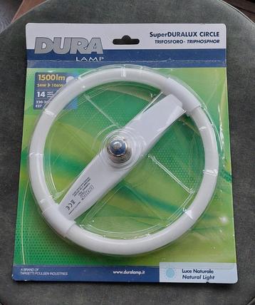 4 stuks Super Duralux Circle E27 lampen-24 watt-1500 lumen. beschikbaar voor biedingen