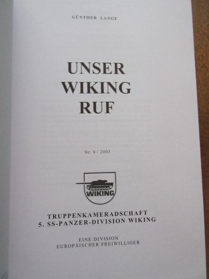Unser WIKING Ruf Nr. 8 5 SS-Panzer Division Truppenkameradsc, Verzamelen, Militaria | Tweede Wereldoorlog, Boek of Tijdschrift