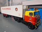 MACK klassieker met koeltrailer tekno polar express, Hobby en Vrije tijd, Ophalen of Verzenden, Zo goed als nieuw, Bus of Vrachtwagen