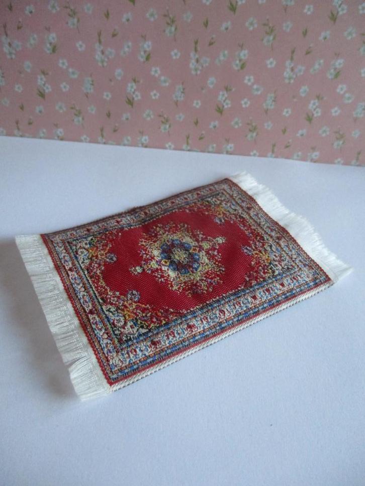 poppenhuis vloerkleedje, Verzamelen, Poppenhuizen en Toebehoren, Gebruikt, Decoratie, Ophalen of Verzenden