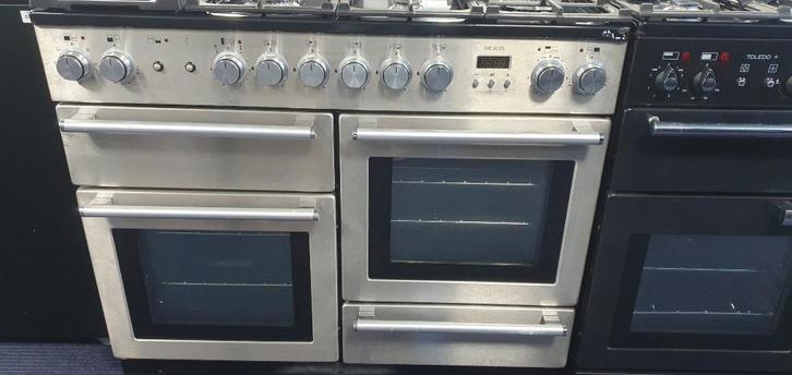 RANGEMASTER/FALCON Nexus 110 Gas, Witgoed en Apparatuur, Fornuizen, Zo goed als nieuw, Vrijstaand, Gas, 5 kookzones of meer, 90 tot 95 cm