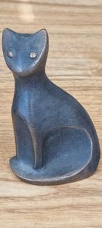 Zeldzaam werk - Bronzen Kat Raimund Schmelter, Ophalen of Verzenden