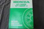 Honda VF1000F FII 1985 motorcycle shop manual handbuch, Motoren, Ophalen of Verzenden, Honda