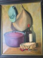 Schilderij van DE BOECK - Jachtstilleven, Ophalen of Verzenden