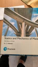 Statics and mechanics of materials, Boeken, Studieboeken en Cursussen, Ophalen of Verzenden, Beta, Zo goed als nieuw, WO