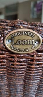 Loom eetkamerstoelen, Huis en Inrichting, Stoelen, Ophalen, Zo goed als nieuw, Bruin, Vier