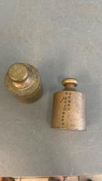 Gezocht 2 kg oude messing gewichten, Antiek en Kunst, Antiek | Gereedschap en Instrumenten, Ophalen