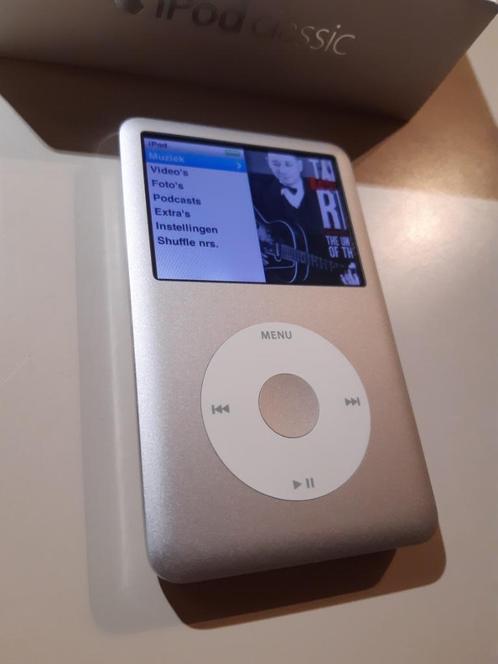 iPod Classic 160 GB 7e Generatie, Audio, Tv en Foto, Mp3-spelers | Apple iPod, Zo goed als nieuw, Classic, 40 GB en meer, Zilver