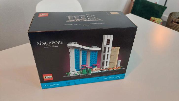 Lego 21057 Singapore, Kinderen en Baby's, Speelgoed | Duplo en Lego, Zo goed als nieuw, Lego, Complete set, Ophalen of Verzenden