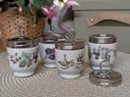 Set van 4 Worcester Egg Coddlers, Ophalen of Verzenden, Gebruikt