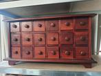 Vintage apothekerskast, nette staat, Huis en Inrichting, Ophalen, Gebruikt, 50 tot 100 cm, 3 of 4 laden