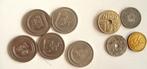 9 koffie muntjes e.a. van van nelle VINTAGE, Verzenden, Overige materialen, Nederland