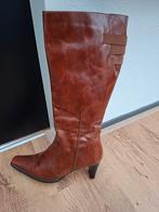 Novocento Cognac Laarzen Maat 41, Kleding | Dames, Schoenen, Hoge laarzen, Bruin, Ophalen of Verzenden, Zo goed als nieuw