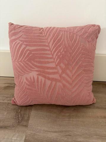 Mooi roze zacht kussen 45x45 beschikbaar voor biedingen