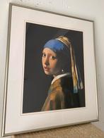 Fotopront ingelijst: Meisje met de parel, Huis en Inrichting, Woonaccessoires | Schilderijen, Tekeningen en Foto's, Ophalen, Minder dan 50 cm