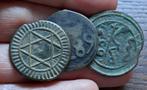 Set van 3 'Fallus' munten uit Marokko, Ophalen of Verzenden, Overige landen, Losse munt
