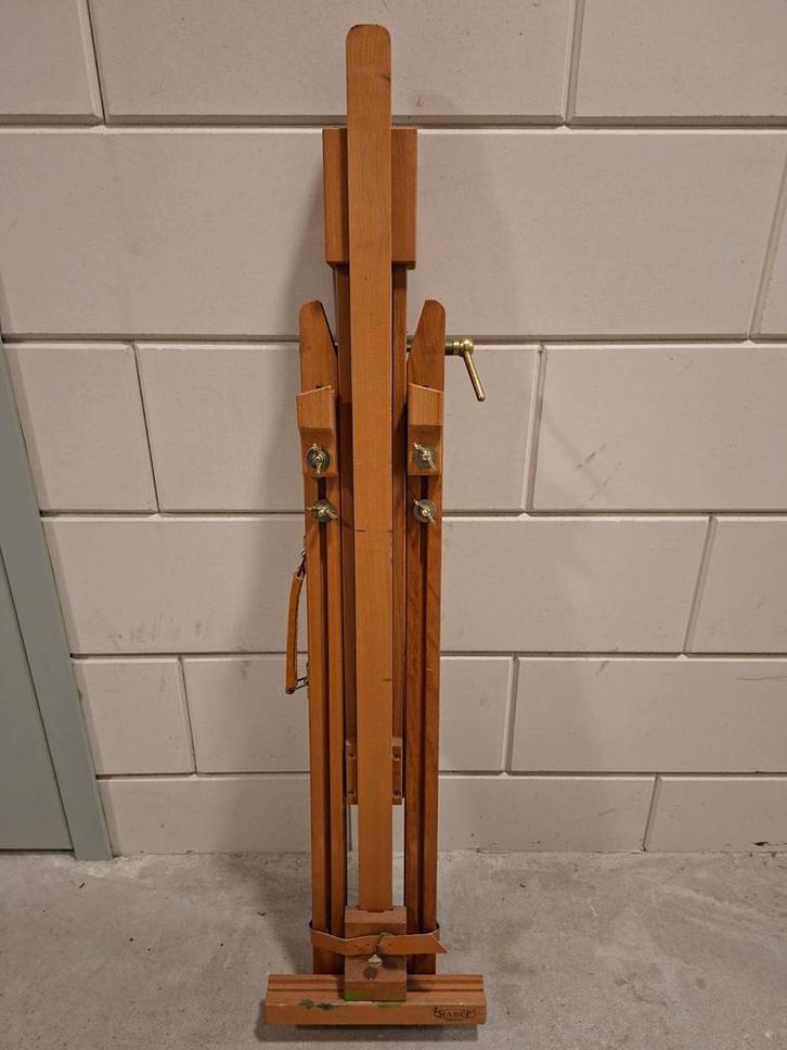 MABEF inklapbare schildersezel veldezel made in Italy, Hobby en Vrije tijd, Schilderen, Gebruikt, Ezel, Ophalen