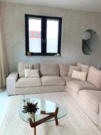 Grote hoekbank IKEA KIVIK 7-zits U bank / Beige, Huis en Inrichting, Banken | Bankstellen, Ophalen, Japandi, beige, neutraal, Hoekbank