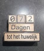Aftel blokken voor een huwelijk/feest/reis, Ophalen of Verzenden