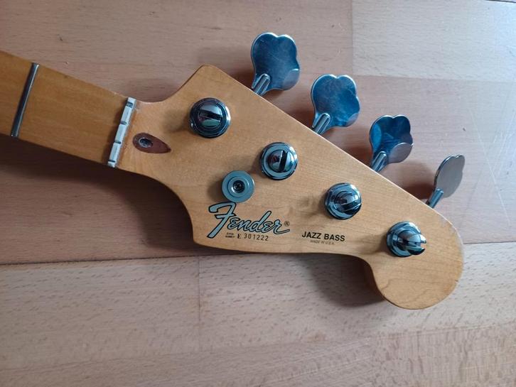 Fender Jazz bas hals (Fullerton 1983, USA), Muziek en Instrumenten, Snaarinstrumenten | Gitaren | Elektrisch, Gebruikt, Solid body