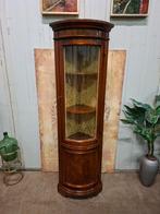 Klassieke hoek vitrine, servieskast, whiskey bar, Huis en Inrichting, Ophalen of Verzenden, Zo goed als nieuw, 25 tot 50 cm