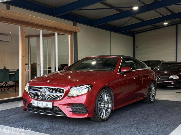 2018 Mercedes E400 4matic | Cabriolet | AMG | Luchtvering, Auto's, Mercedes-Benz, Bedrijf, Te koop, E-Klasse, 360° camera, 4x4