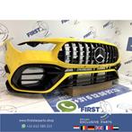 W118 CLA 45 S AMG BUMPER GEEL AERO NIGHT PAKKET VOORBUMPER +, Gebruikt, Voor, Mercedes-Benz, Ophalen of Verzenden