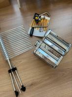 Marcato pastamachine pasta machine zelf pasta maken zilver, Ophalen of Verzenden, Zo goed als nieuw