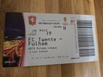 Fc Twente - Fulham Europa League 01-12-2011 wedstrijd ticket, Tickets en Kaartjes, Sport | Voetbal, Eén persoon, Augustus