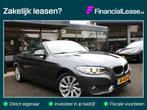 Bmw 2-SERIE CABRIO 220i M SPORT AUTOMAAT / XENON- NAVIGATIE-, Auto's, BMW, Zilver of Grijs, Benzine, 4 stoelen, 16 km/l