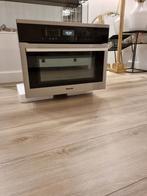Luxe miele combi oven magnetron H6100BM, Zo goed als nieuw, Oven met grill, Inbouw, 45 tot 60 cm