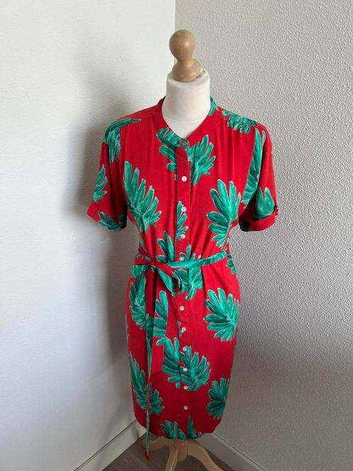 Fabienne Chapot maat XL rode tropische blouse jurk Maggie 21, Kleding | Dames, Jurken, Zo goed als nieuw, Maat 46/48 (XL) of groter