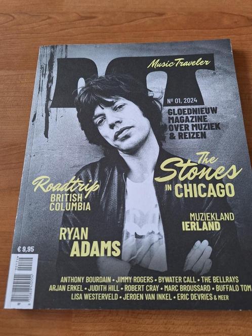 Music Traveler Rolling Stones Anthony Bourdain Arjan Erkel, Verzamelen, Tijdschriften, Kranten en Knipsels, Tijdschrift, Nederland