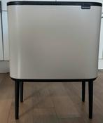 Bo Touch Bin prullenbak 36L beige, Ophalen, Kunststof, 50 tot 75 cm, Zo goed als nieuw
